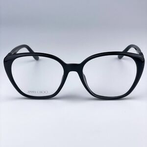 SALE! NEW Jimmy Choo JC252/F 807 Black Square Women Eyeglasses